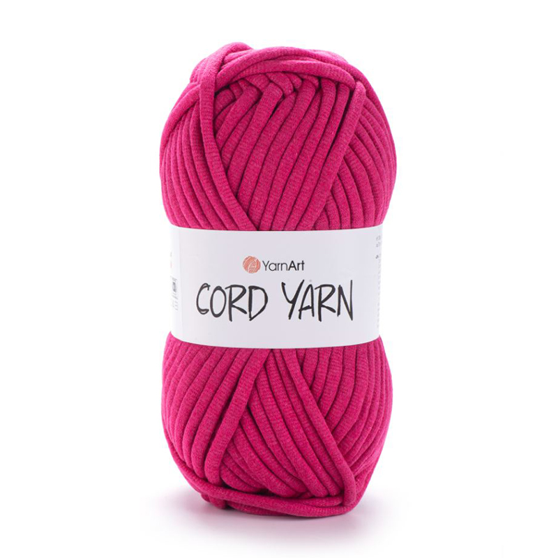 yarnart cord yarn - fuchsia (771) - 250gr (73mt) | 1pc