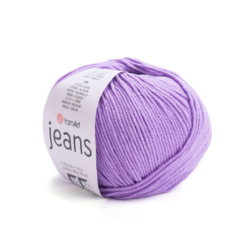 yarnart jeans - lillac (72) - 50gr (160mt) | 1pc