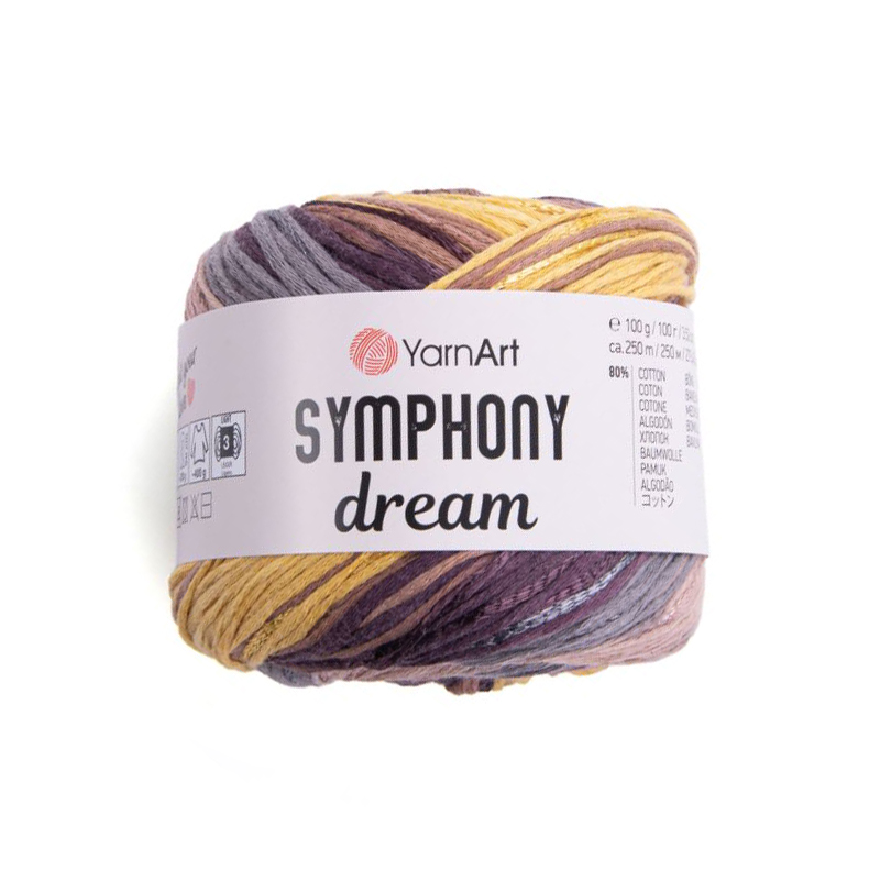 yarnart symphony dream - bohemien (3102) - 100gr (250mt) | 1st