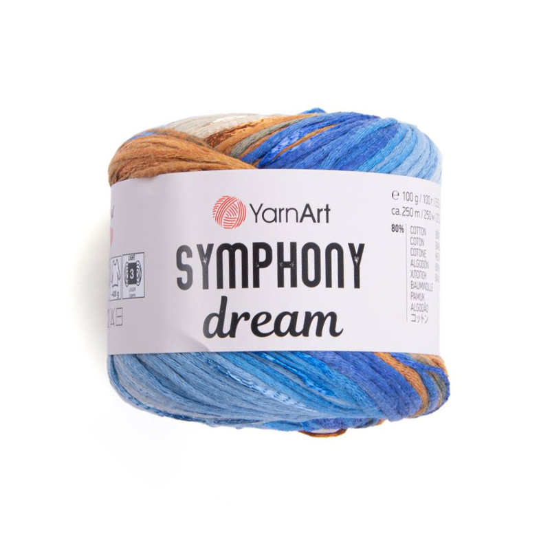 yarnart symphony dream - horizon (3101) - 100gr (250mt) | 1pc