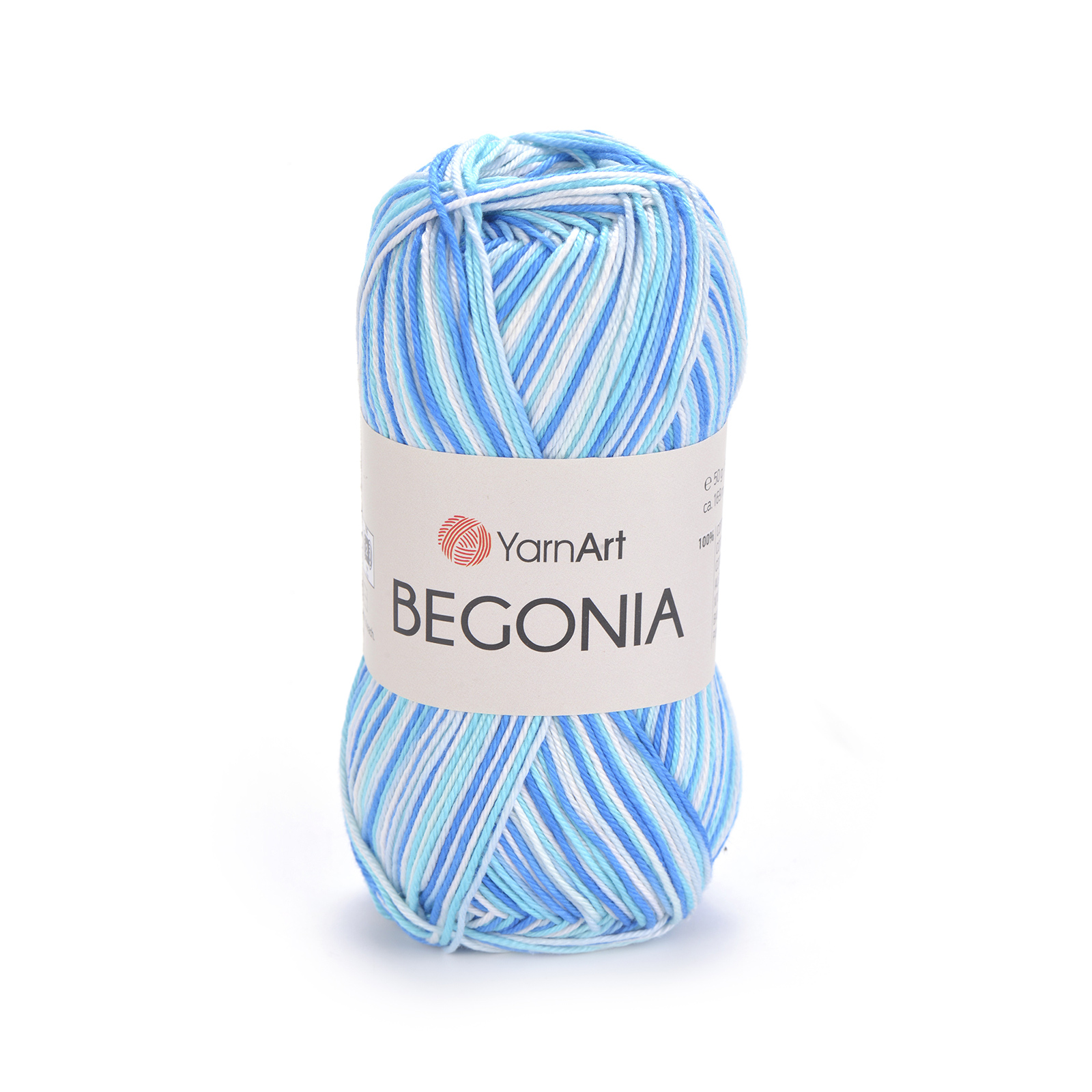 yarnart begonia melange - splash (510) - 50gr (169mt) | 1st
