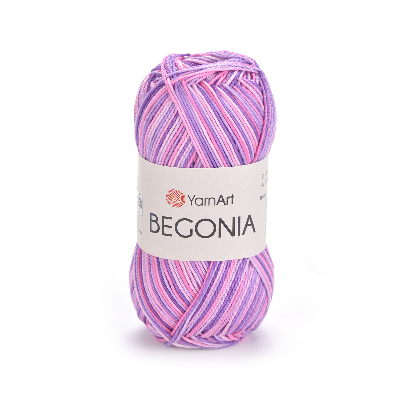 yarnart begonia melange - rebellisches einhorn (508) - 50gr (169mt) | 1st