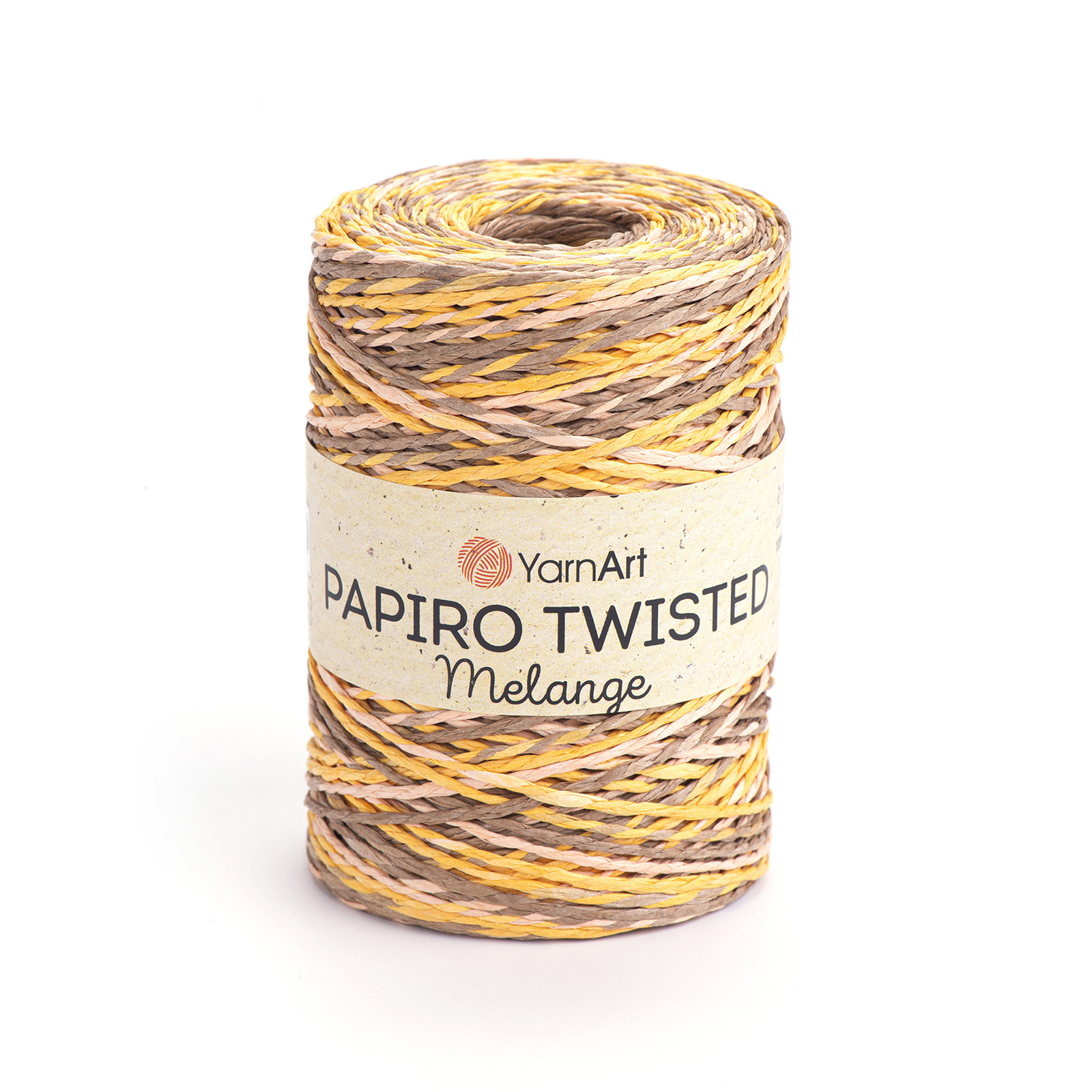 yarnart papiro twisted melange - honey (2308) - 100gr (170mt) | 1pc