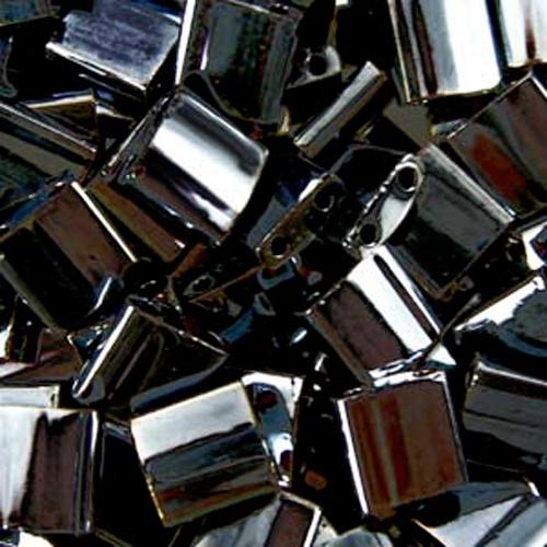 miyuki tila beads - light gun metal 5mm | 5gr