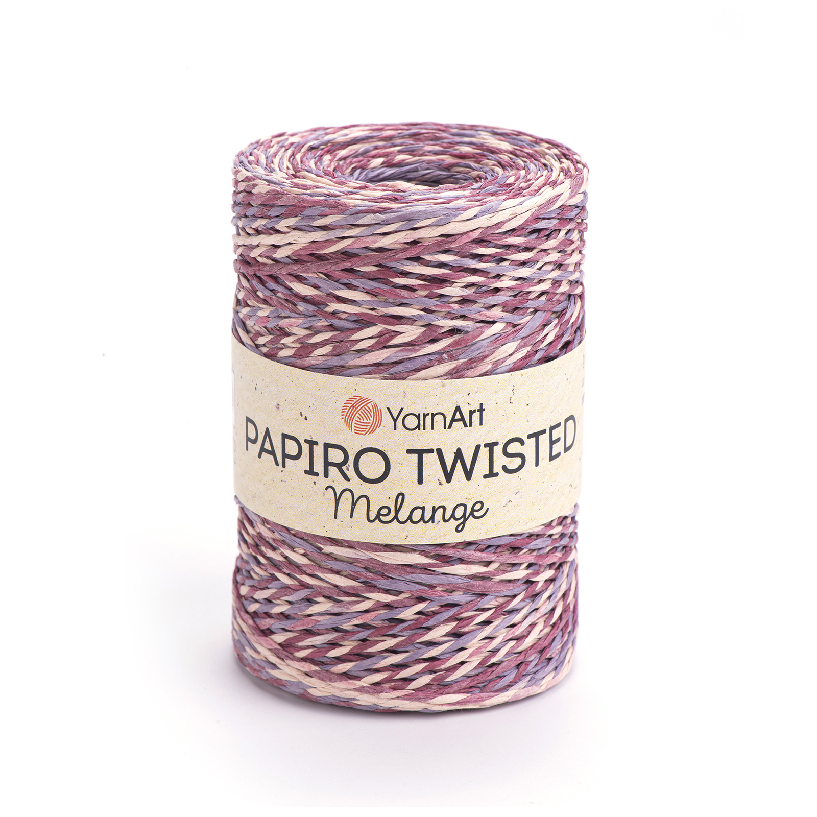 yarnart papiro twisted melange - sakura (2310) - 100gr (170mt) | 1st