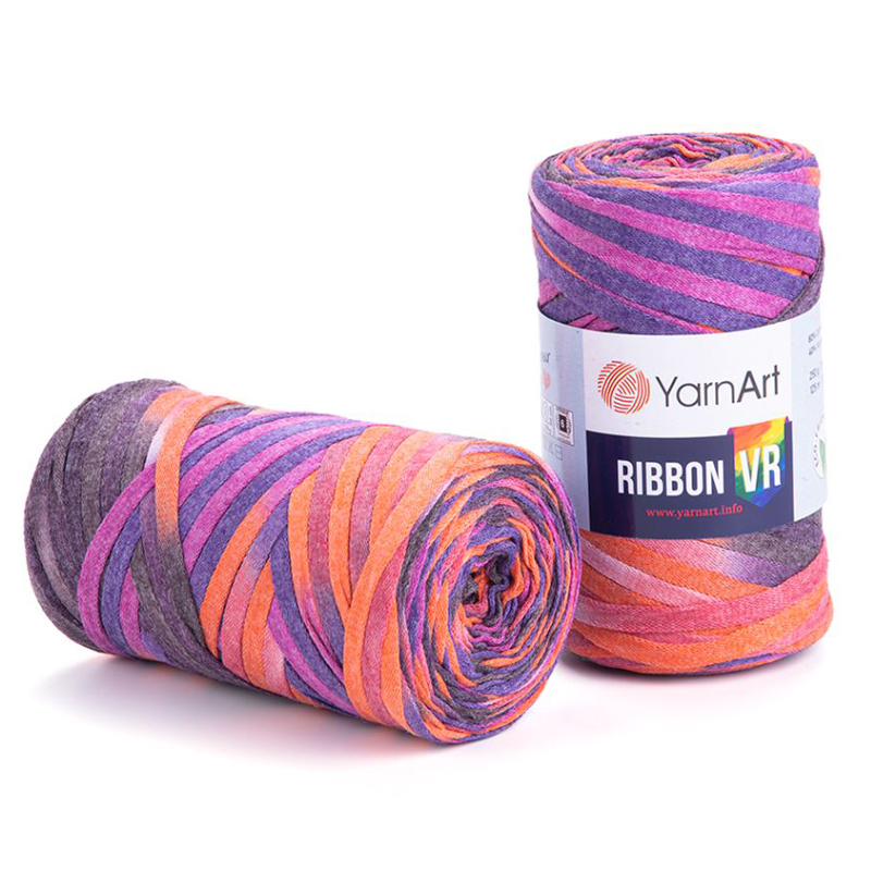 yarnart ribbon vr - elektrischer sturm (922) - 250gr (125mt) | 1st