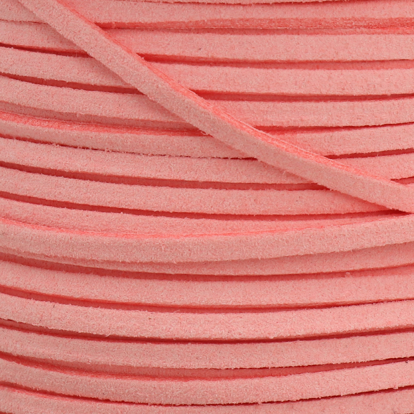 hot pink micro fiber suede 3x1,5mm | 2mt