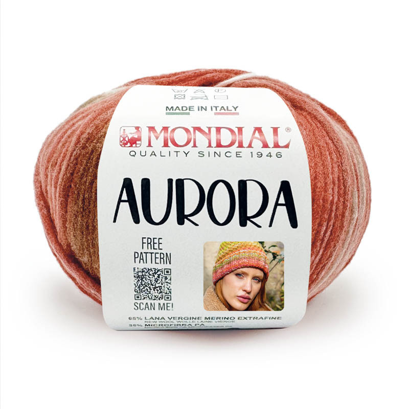 aurora mondial - kakao/roterde/beige (612) - 50gr (120mt) | 1st