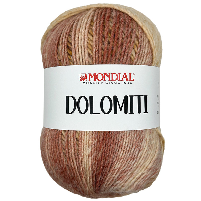 dolomiti mondial - cream/sand/caramel (534) - 200gr (400mt) | 1pc