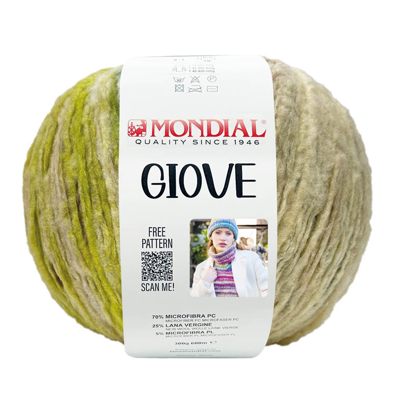 giove mondial - multicolor pastel (598) - 300gr (600mt) | 1pc