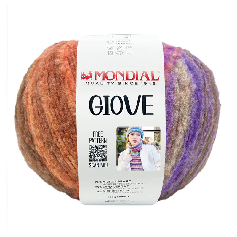 giove mondial - koralle/violett/braun (603) - 300gr (600mt) | 1st