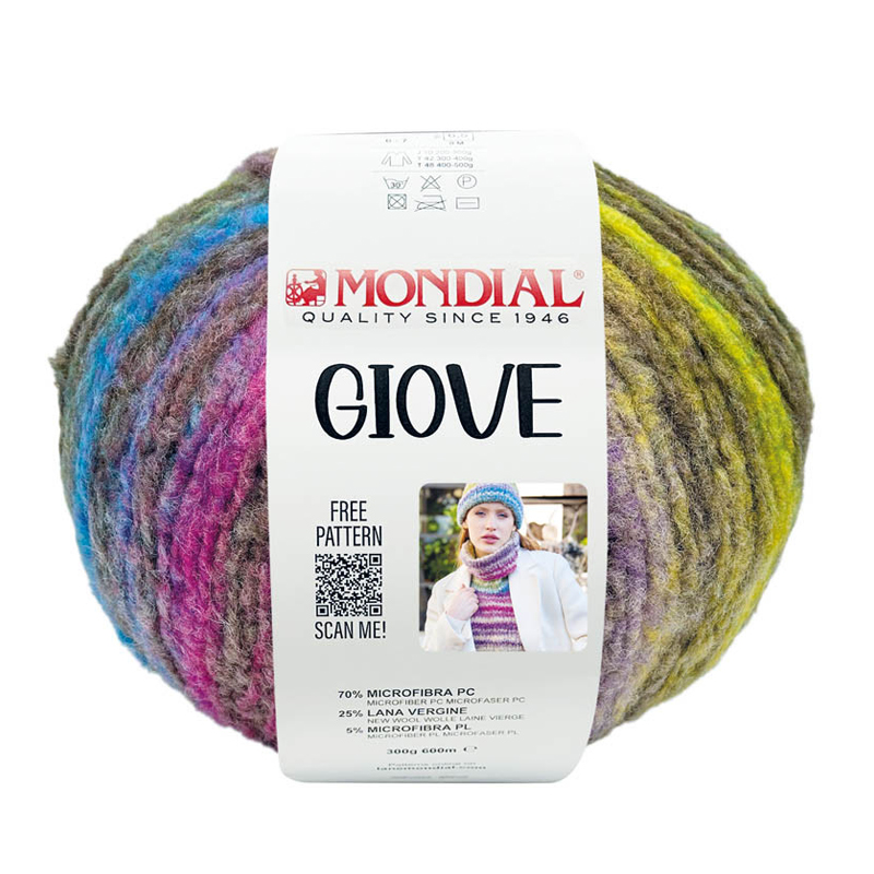 giove mondial - grün/violett/braun (604) - 300gr (600mt) | 1st