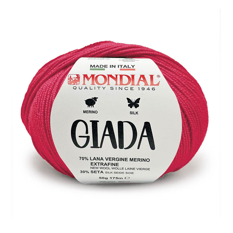 giada mondial - fuchsia (743) - 50gr (175mt) | 1pc