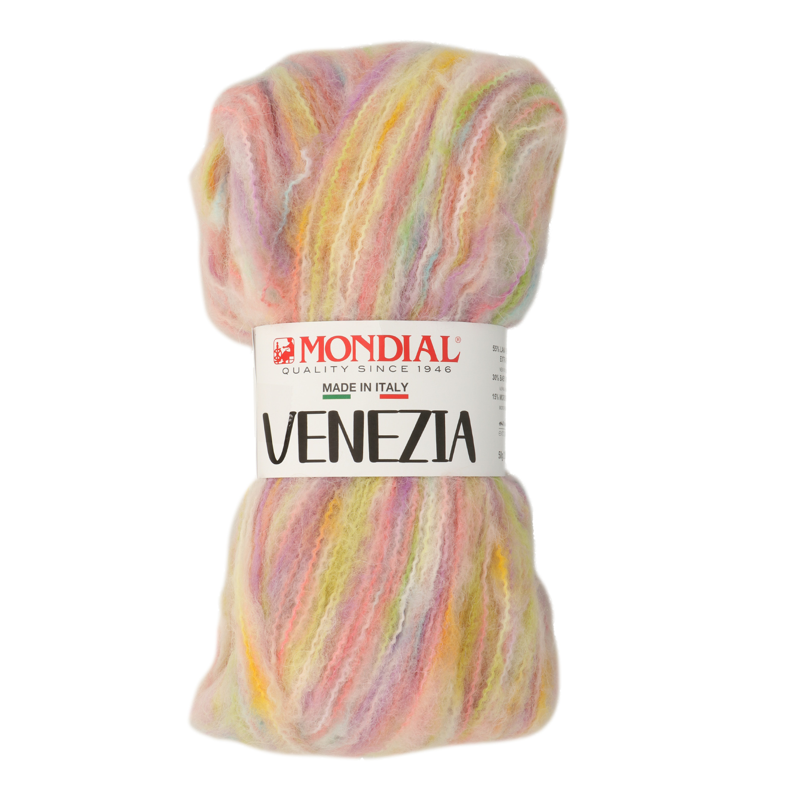 venezia mondial - pastell-multicolor (441) - 50gr (210mt) | 1st