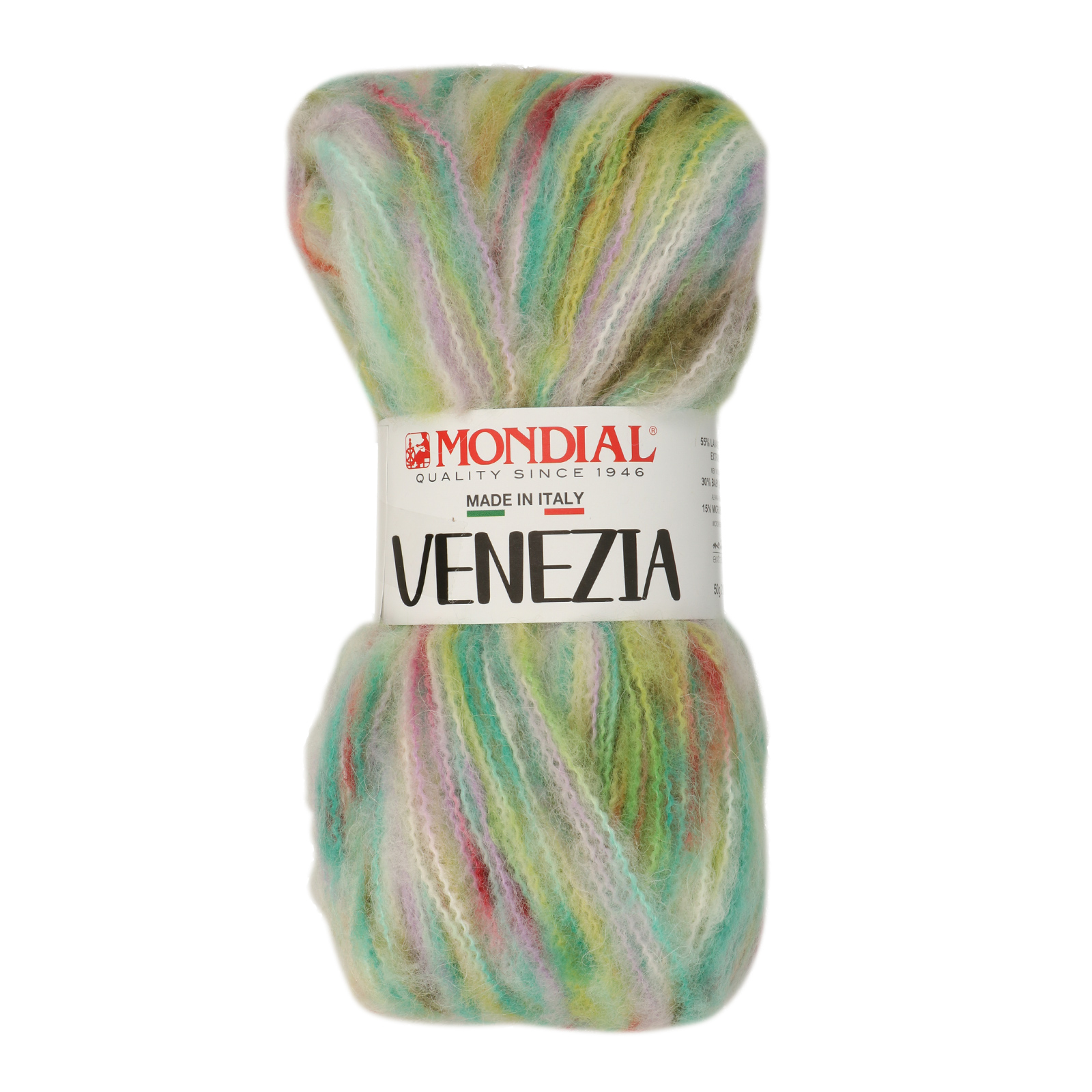 venezia mondial - grün/türkis/flieder (445) - 50gr (210mt) | 1st