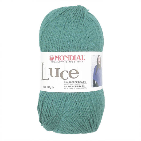 luce mondial - aqua (552) - 100gr (300mt) | 1pc