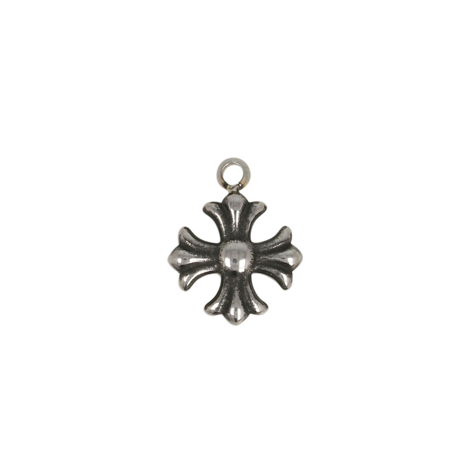 antique stainless steel gothic cross charm 10mm | 1pc