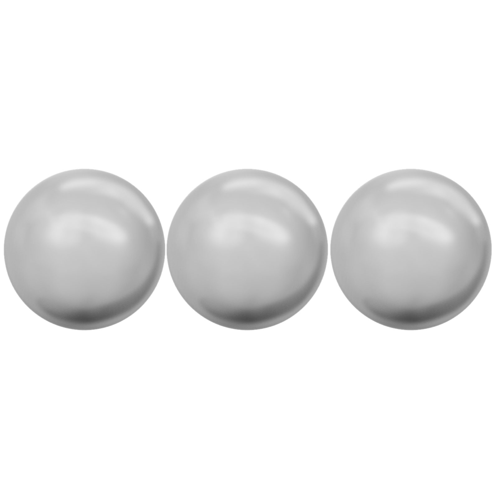 runde perlen (5810) light grey 12mm | 4st