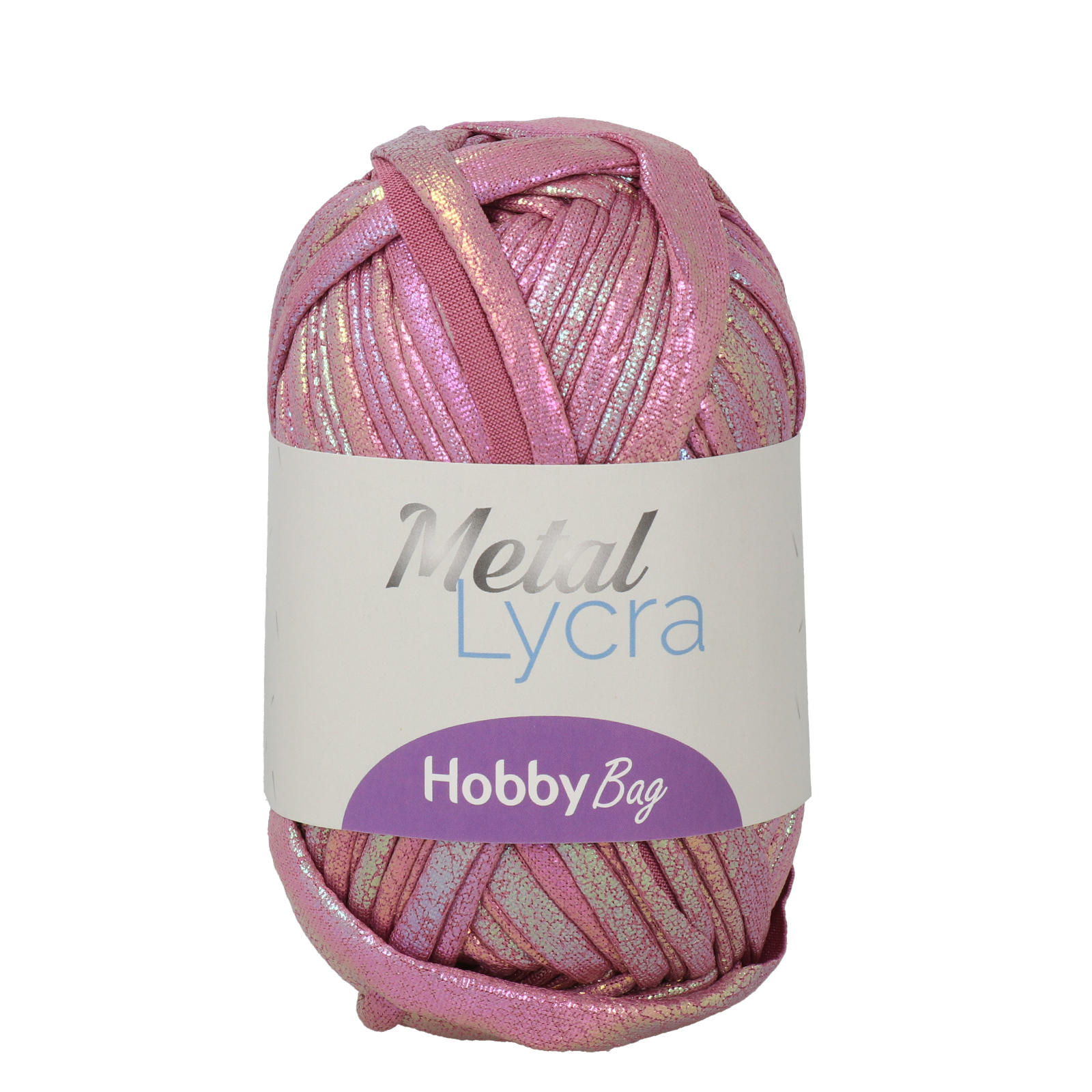hobbybag metal lycra - cyclamen iris - 100gr (45mt) | 1pc
