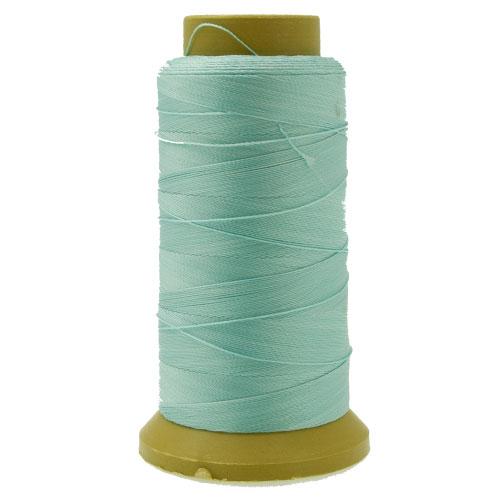 turquoise polyester thread - size 0,40mm - 600mt spool | 1pc