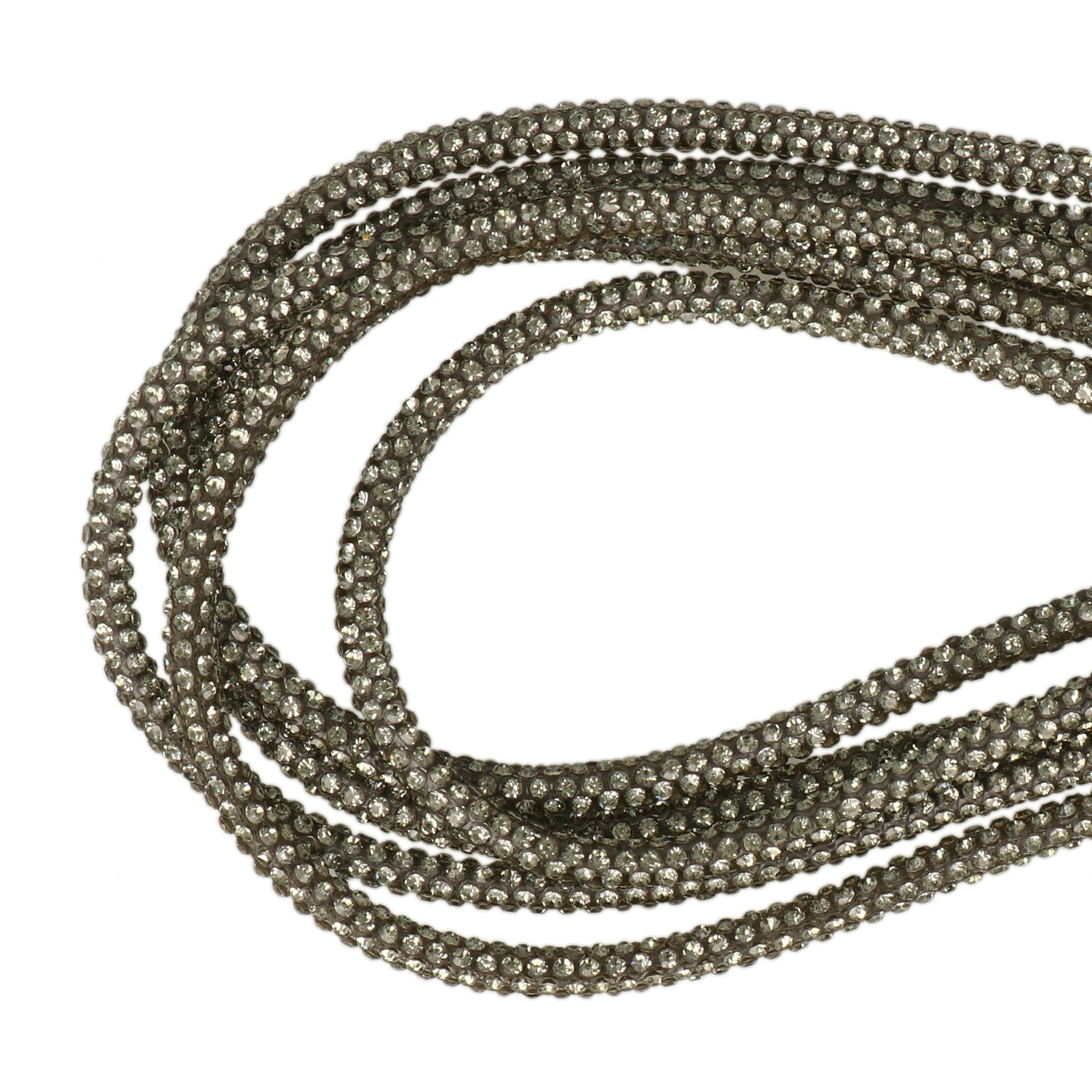 strassschnur für taschen - silver shadow 3,5mm - 50mt | 1st