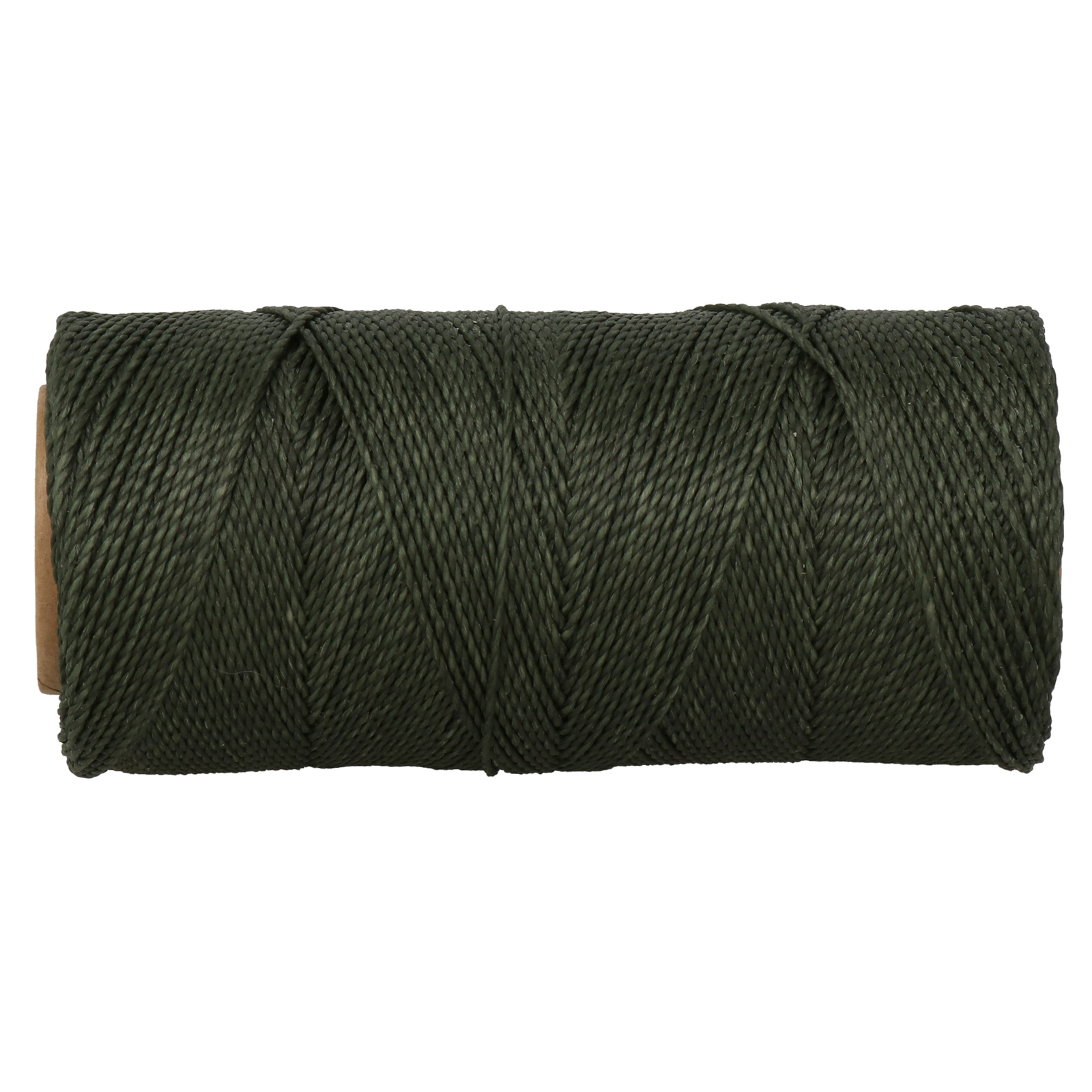 linhasita waxed polyester cord - kakhi (64) 1mm - 100gr spool (aprox. 180mt) | 1pc