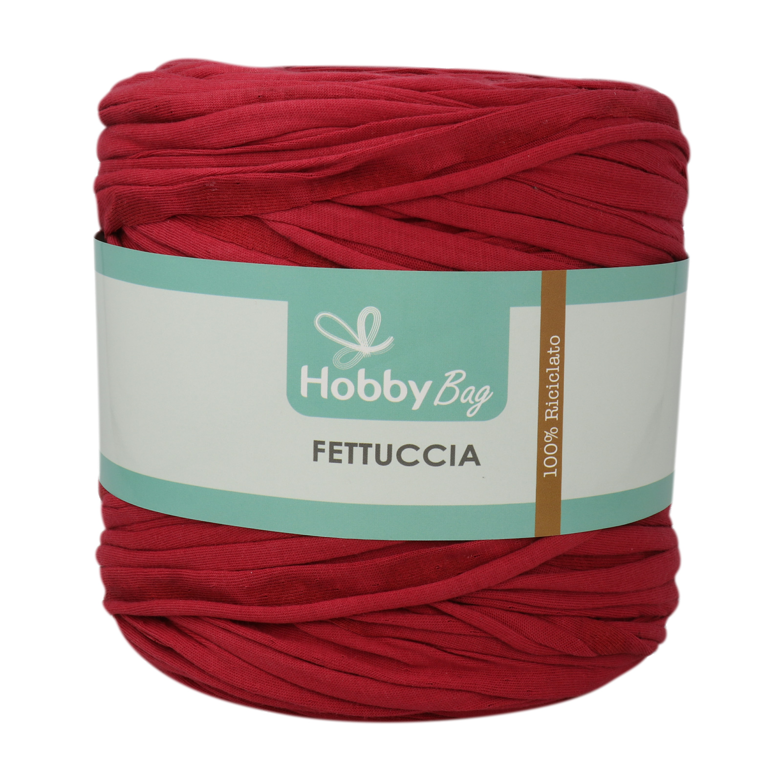 hobbybag t-shirt yarn fettuccia - mars - 600-800gr (110-130mt) | 1st