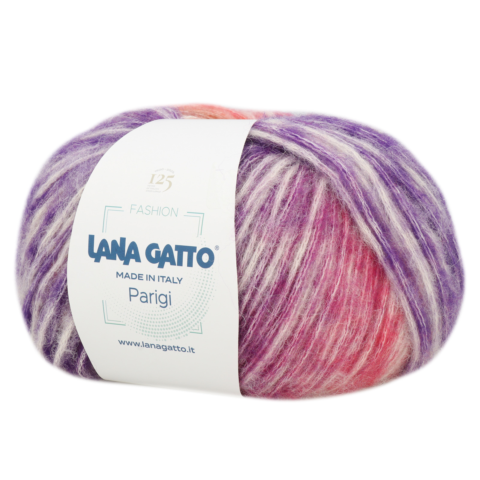 lana gatto parigi - purple mix (31131) - 50gr (175mt) | 1pc