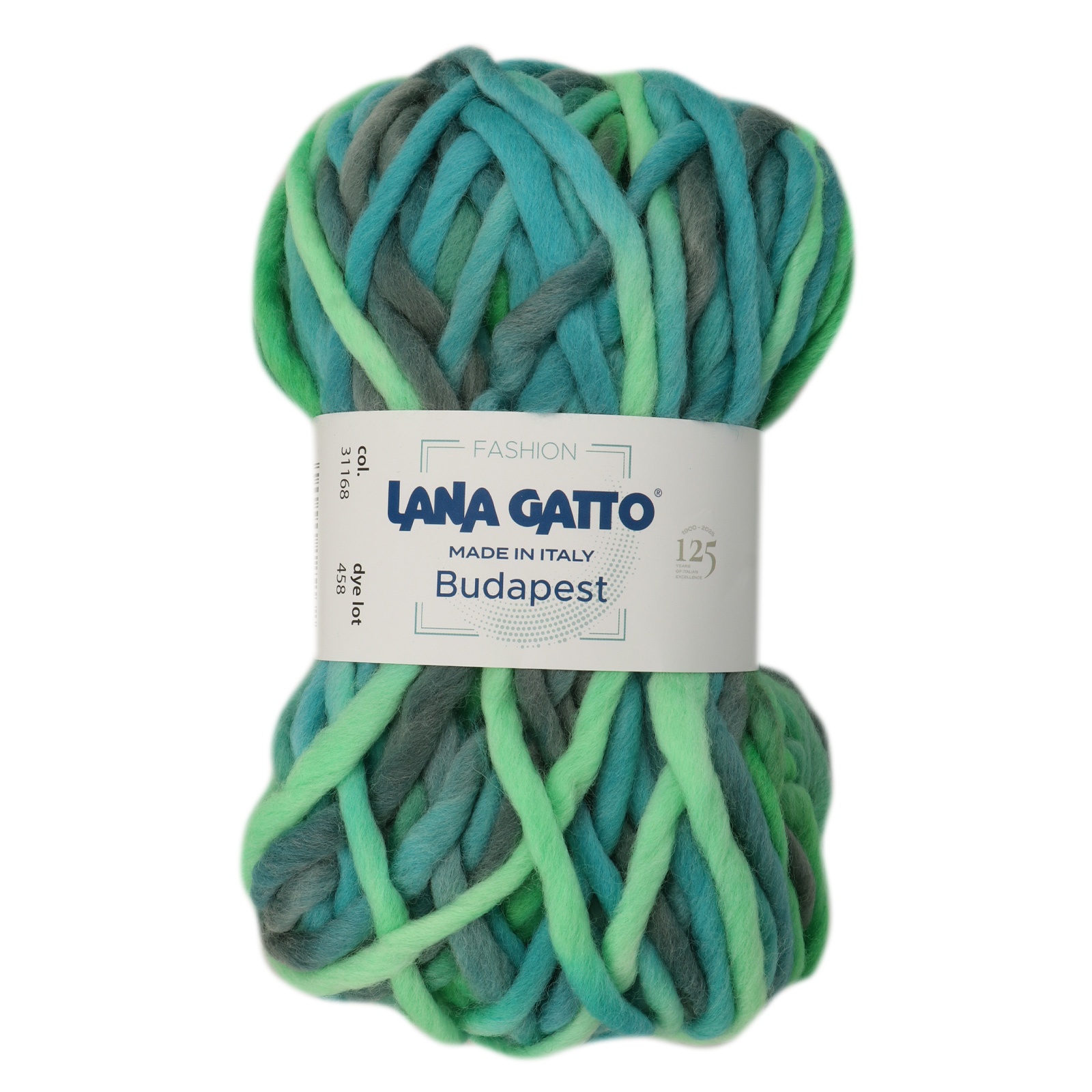 lana gatto budapest - green (31168) - 100gr (50mt) | 1st