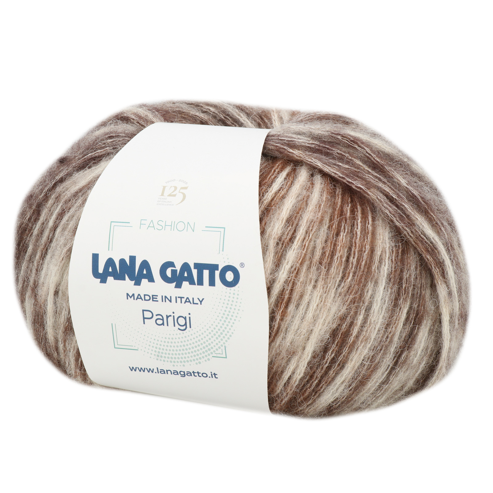 lana gatto parigi - brown mix (31130) - 50gr (175mt) | 1pc