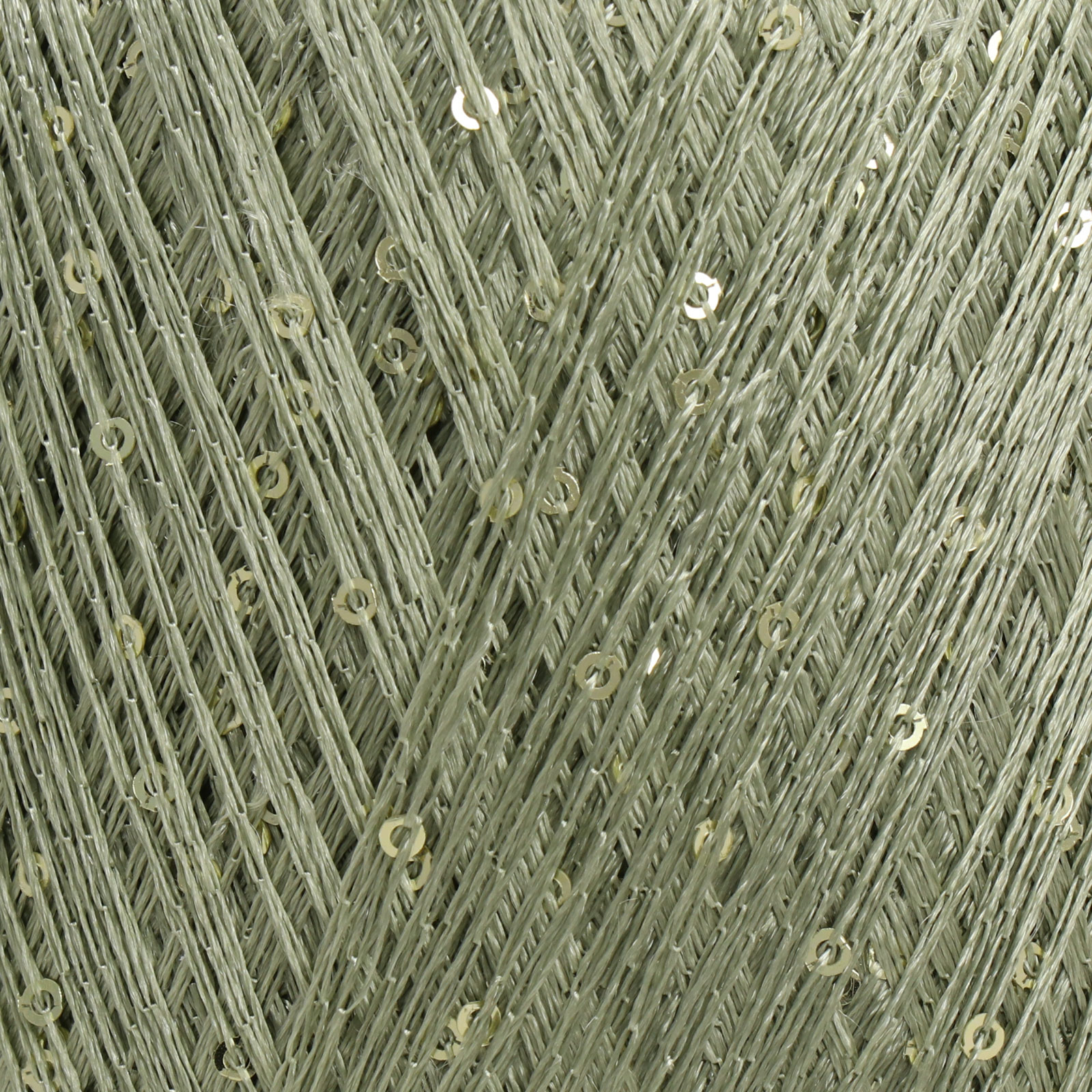 lana gatto paillettes - sage (31161) - 25gr (195mt) | 1pc