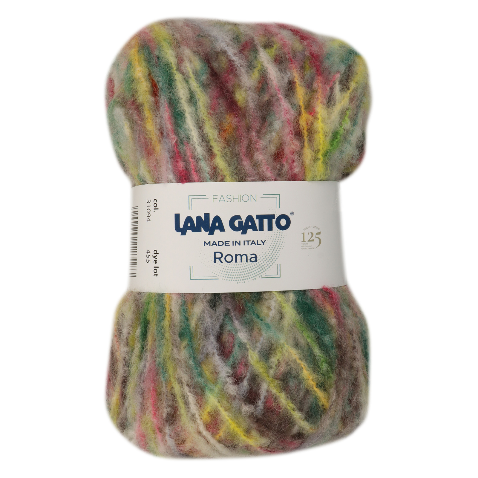 lana gatto roma - carnival (31094) - 100gr (200mt) | 1pc