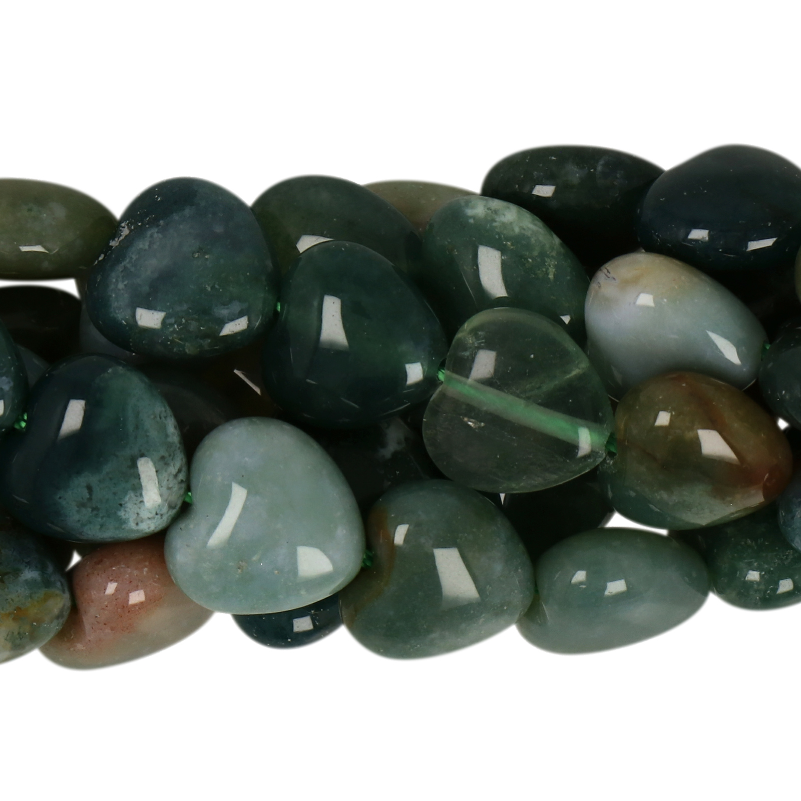 moss agata smooth herat 12mm | 8pc