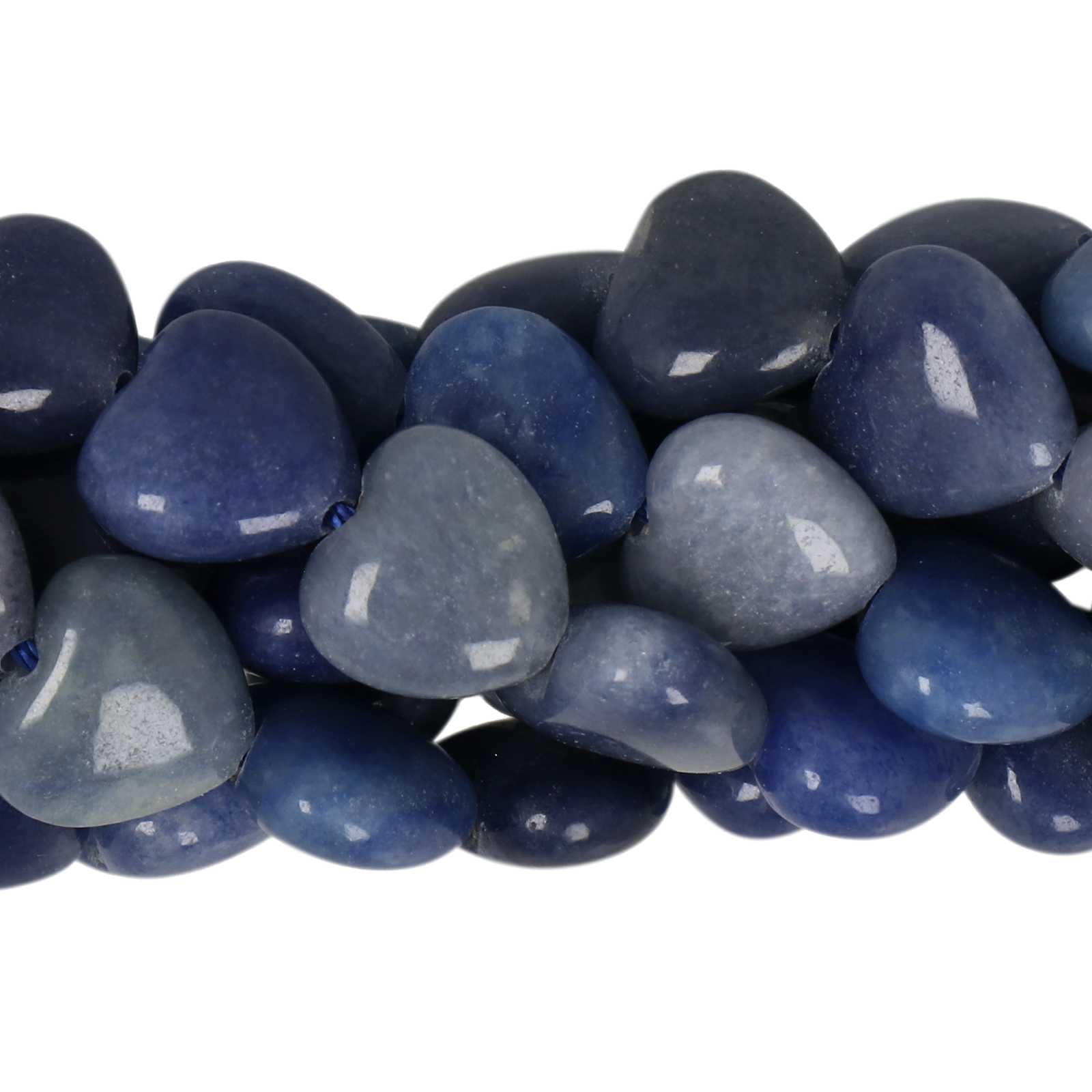 blue aventurine smooth herat 12mm | 8pc