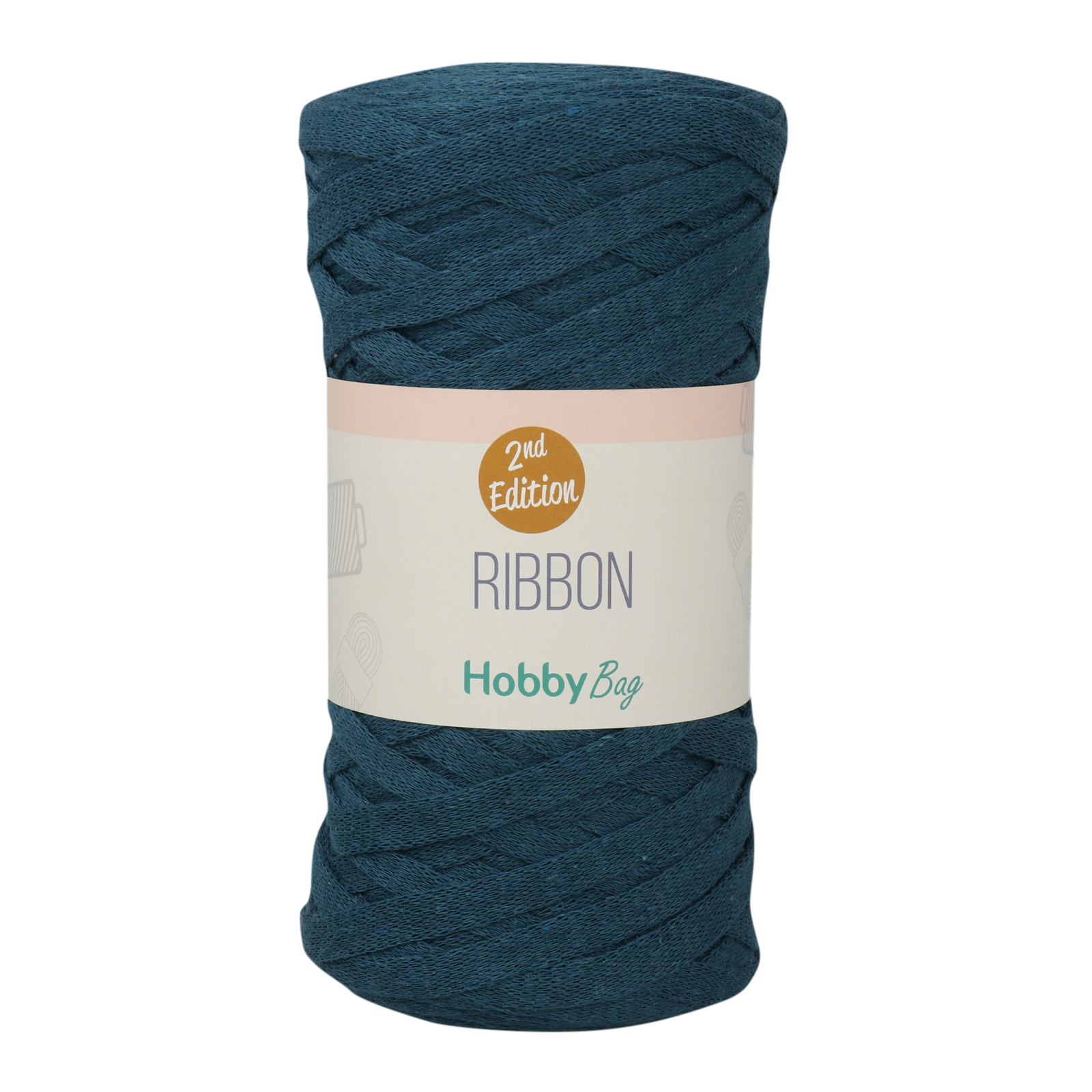 hobbybag ribbon 2nd - grünblau - 250gr (125mt) | 1st