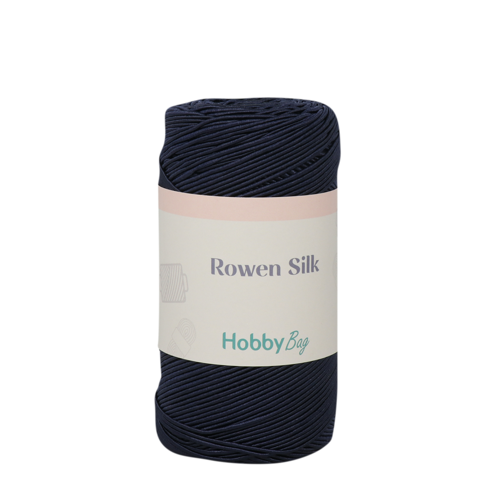 hobbybag rowen silk - navy - 200gr (200mt) | 1pc