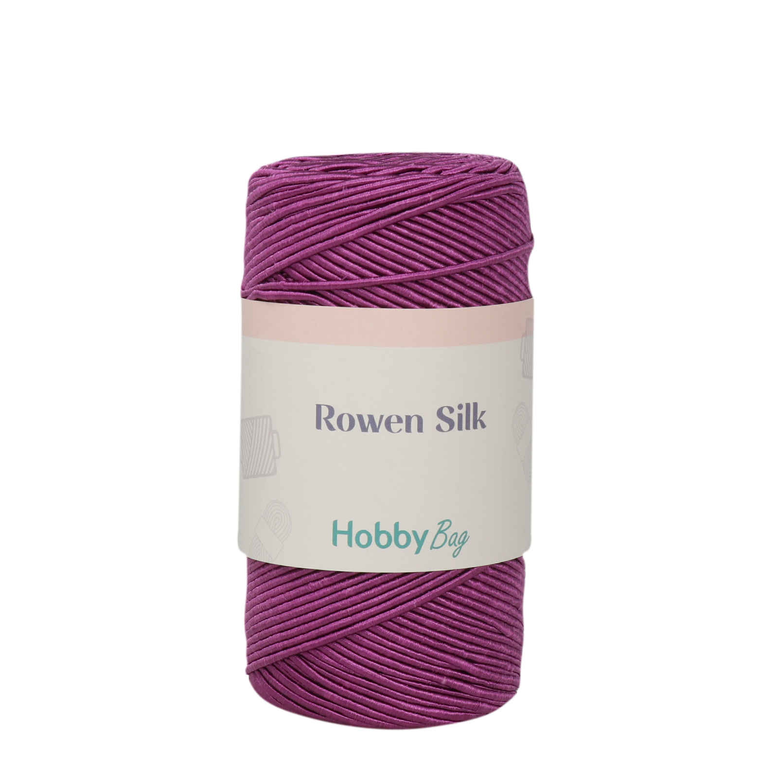hobbybag rowen silk - cyclamen - 200gr (200mt) | 1pc