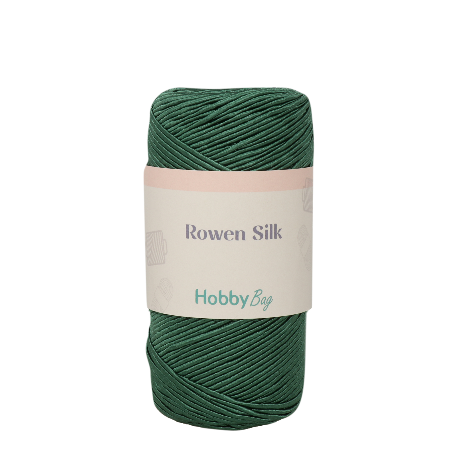 hobbybag rowen silk - green - 200gr (200mt) | 1pc