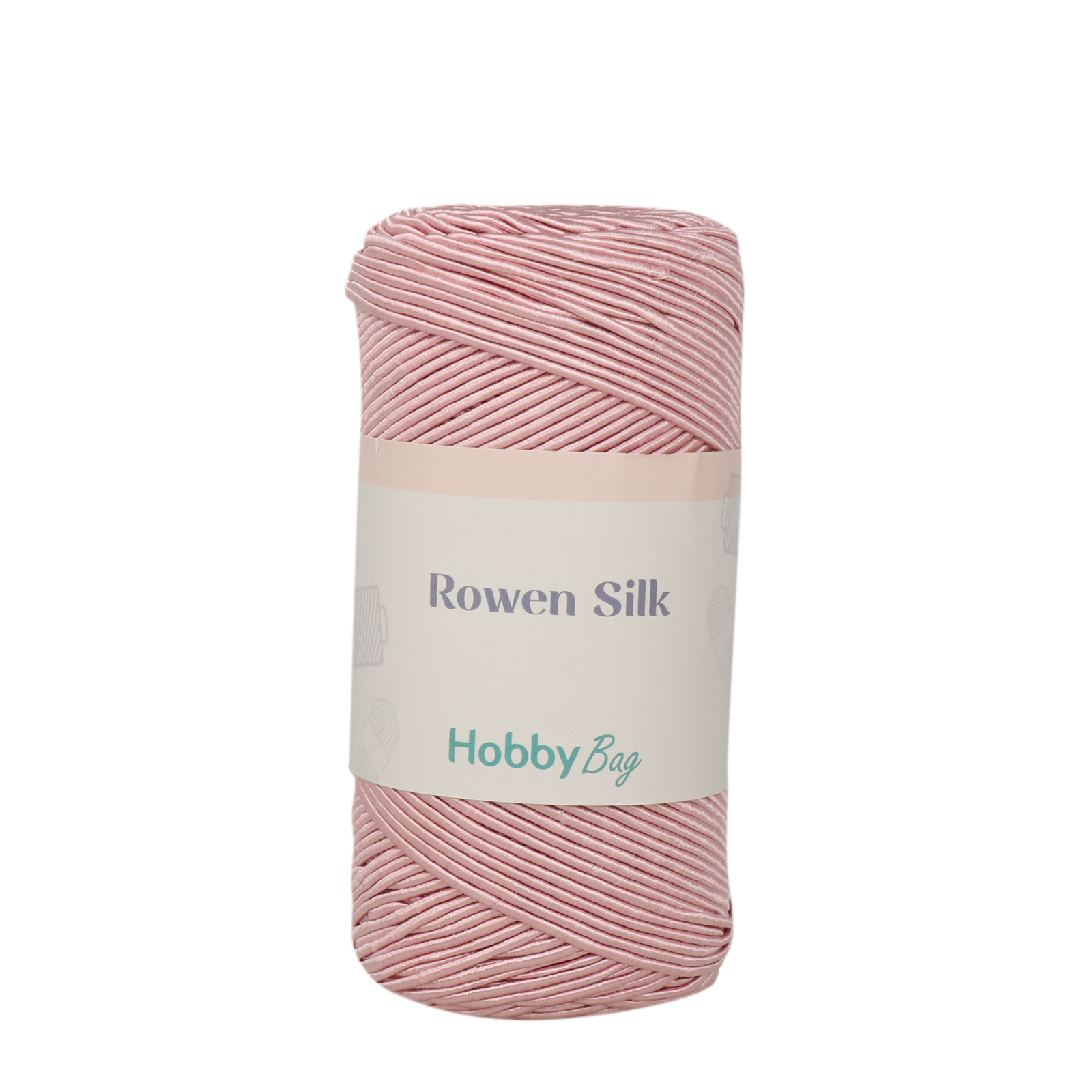 hobbybag rowen silk - pink - 200gr (200mt) | 1pc