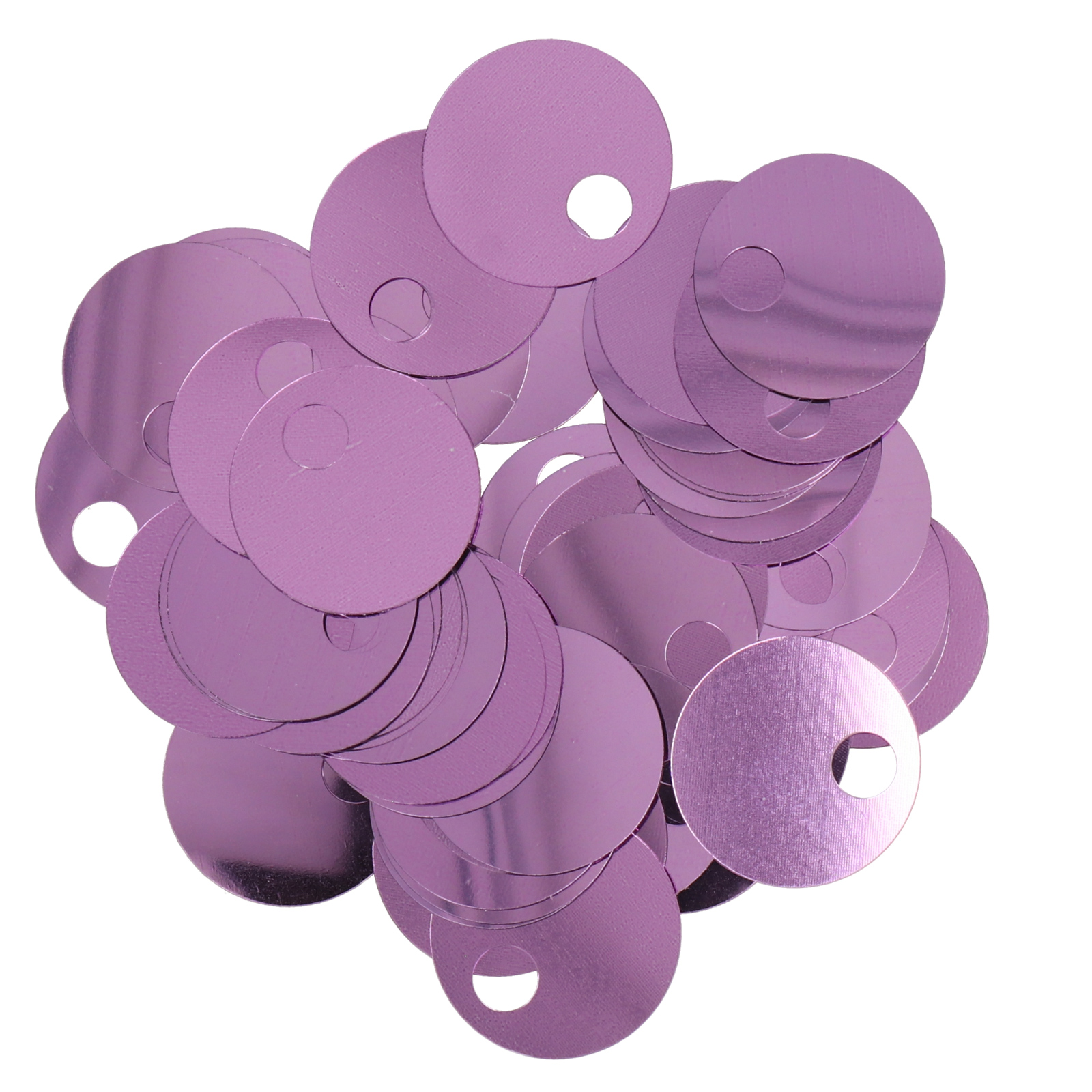smooth sequins for bags cyclamen 20mm - hole 5mm | 40gr