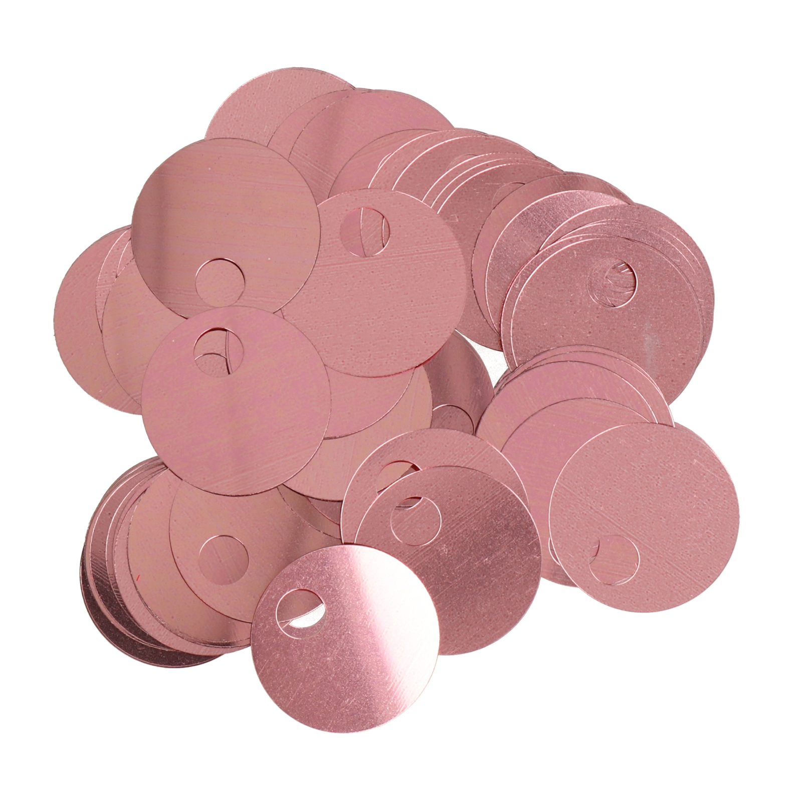 smooth sequins for bags rose vintage 20mm - hole 5mm | 40gr