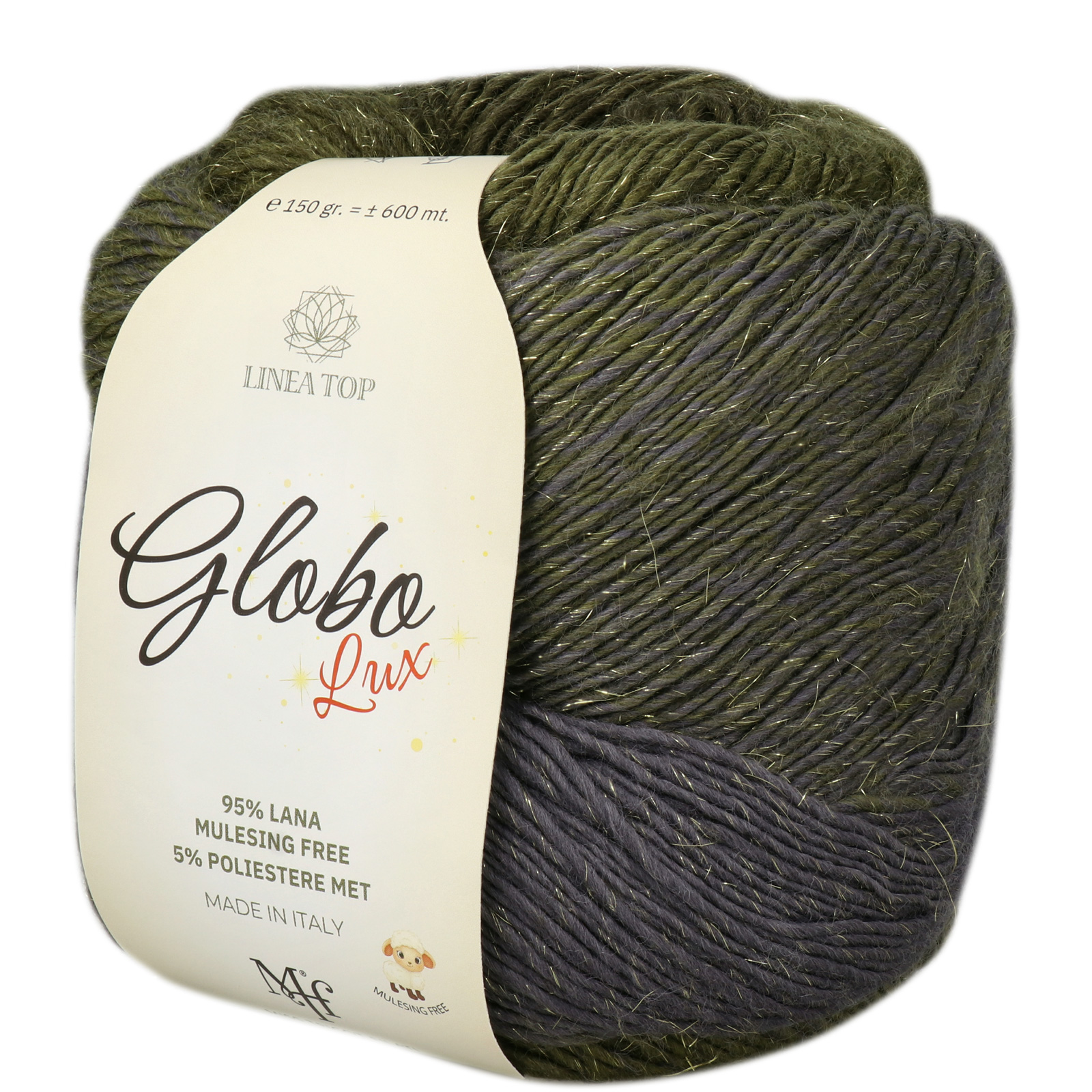 miss tricot globo lux green (3) - 150gr (600mt) | 1pc
