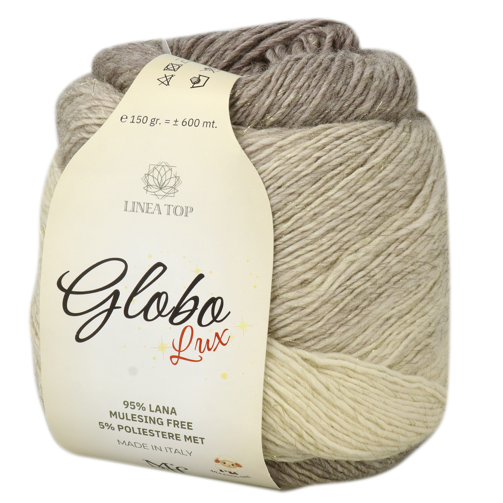 miss tricot globo lux grey (6) - 150gr (600mt) | 1pc