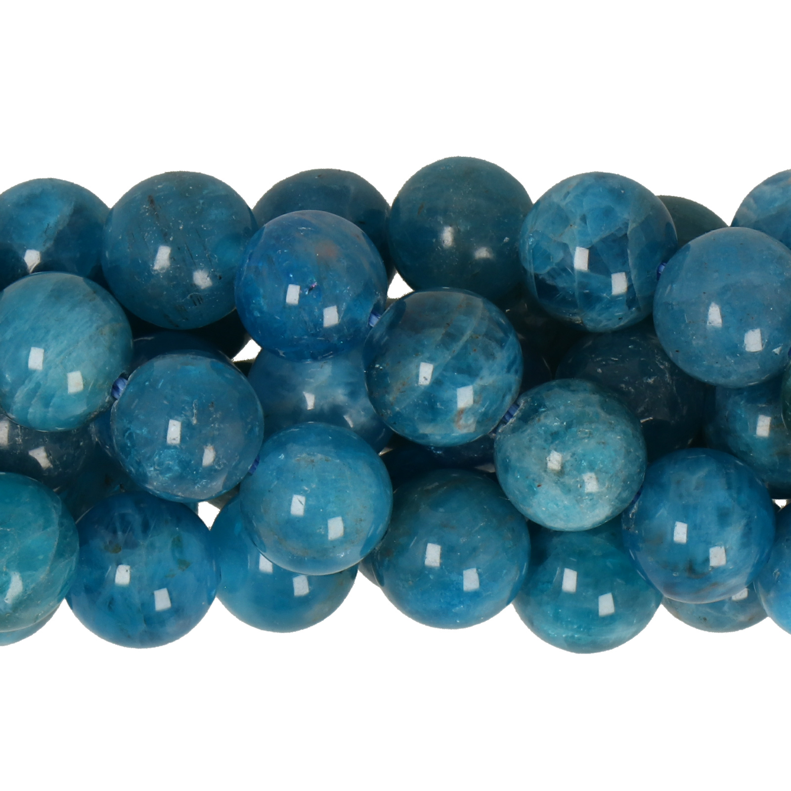 apatite smooth round 8mm | 10pc