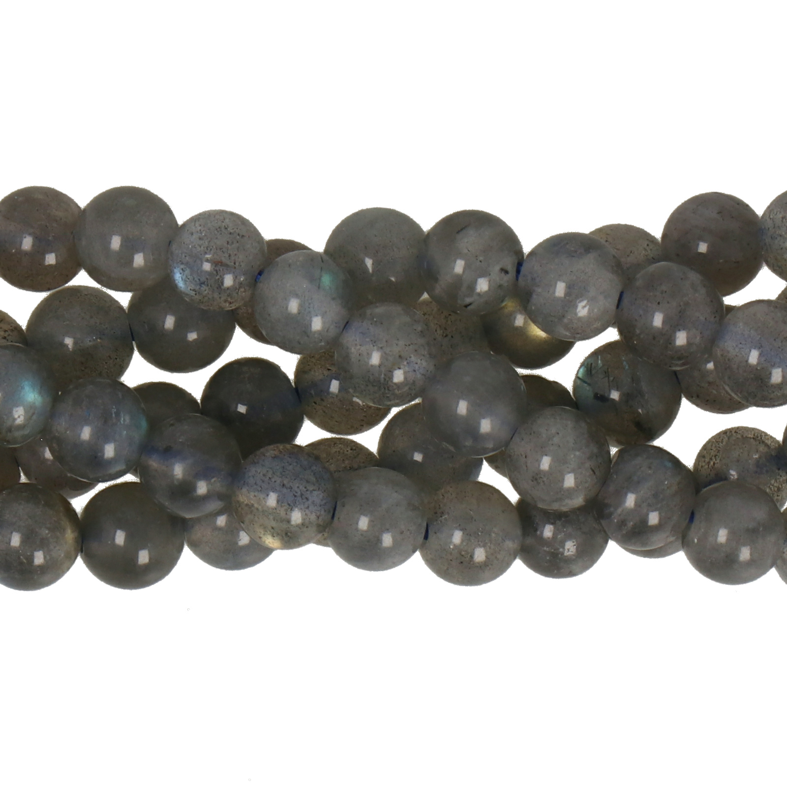 labradorit glatt runde 4mm | 15st