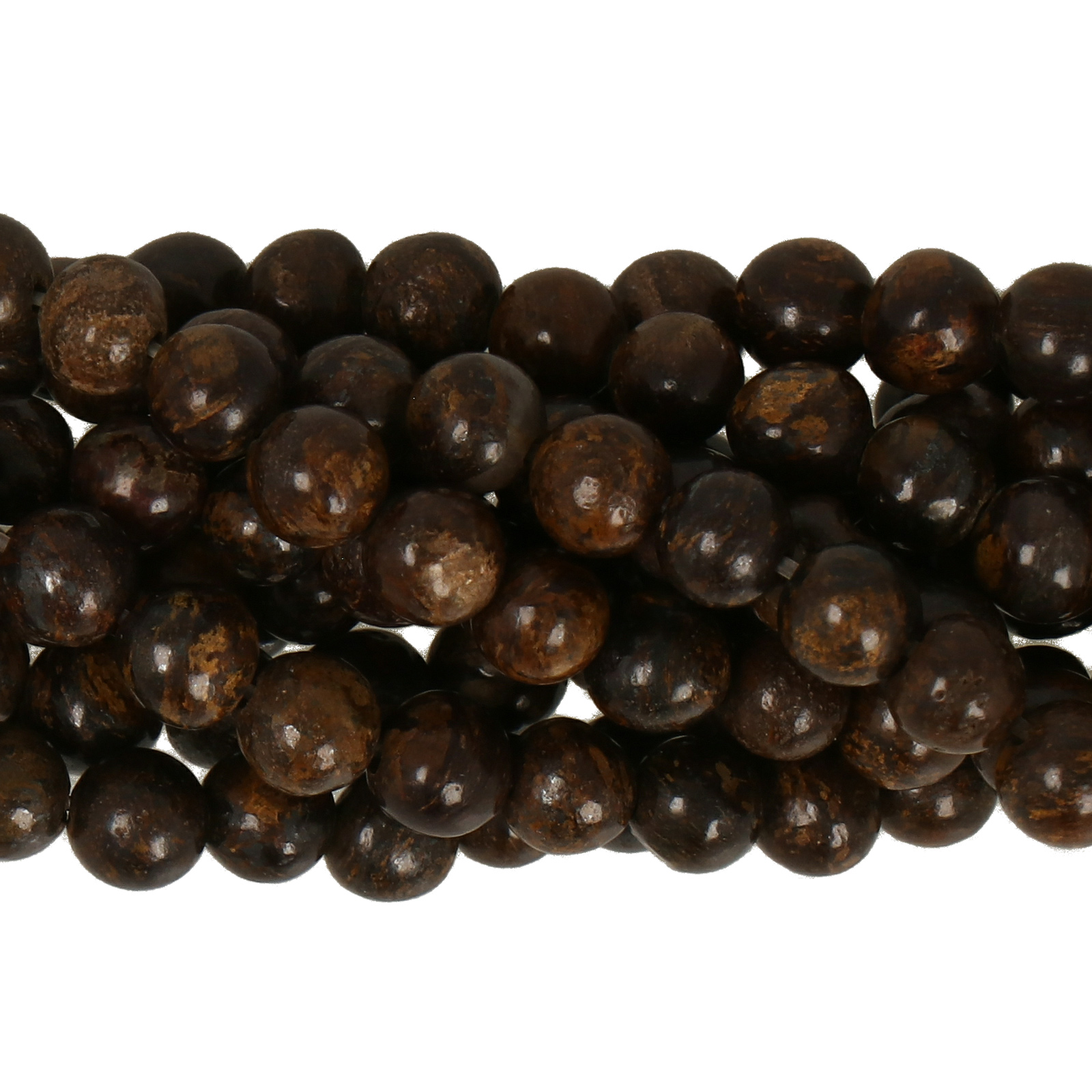 bronzite smooth round 4,5/5mm | 20pc