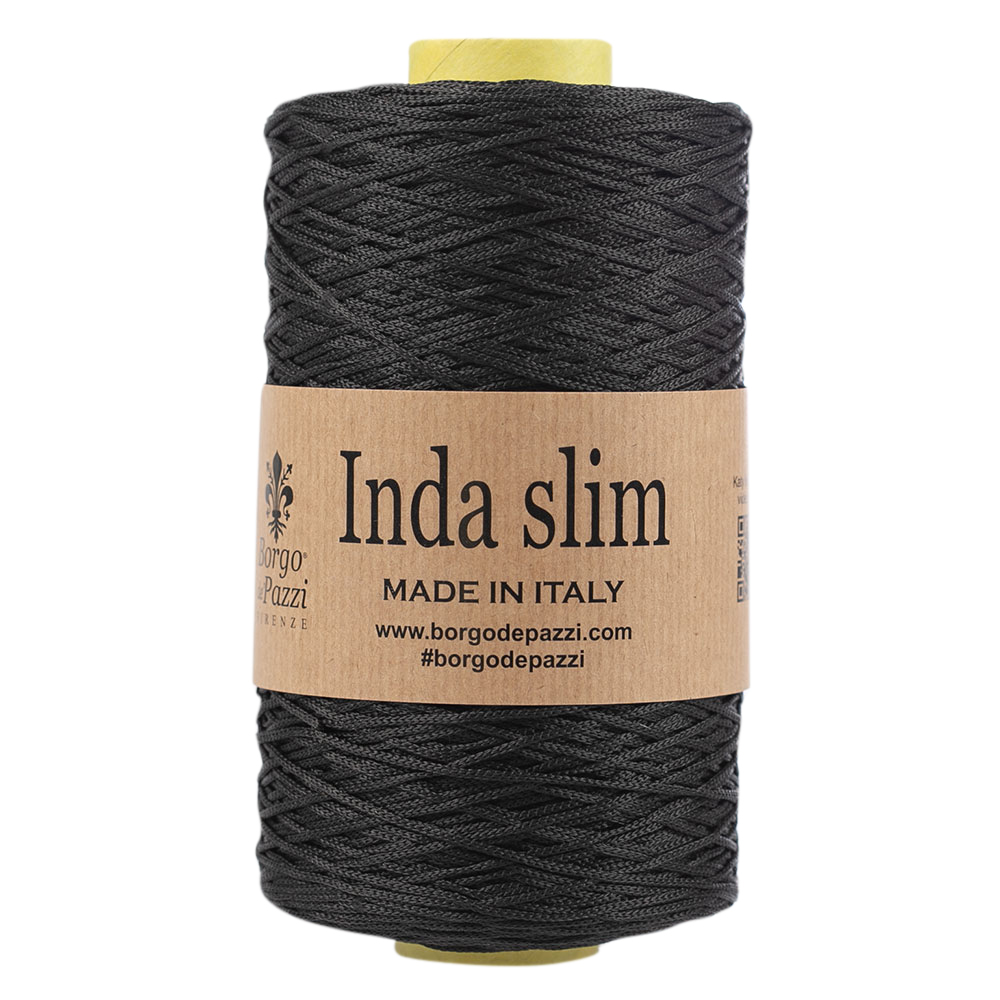 borgo de' pazzi inda slim - schwarz (05) - 300gr (650mt) | 1st