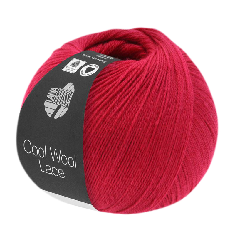 cool wool lace lana grossa - red (051) - 50gr (400mt) | 1pc