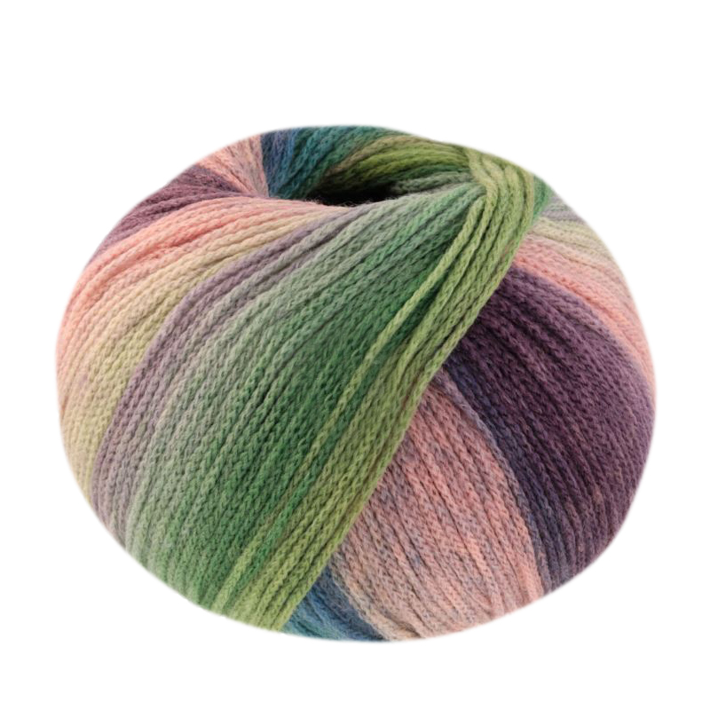 farfalla lana grossa - zartrosa/rosa/grau/grünbeige (8) - 100gr (340mt) | 1st