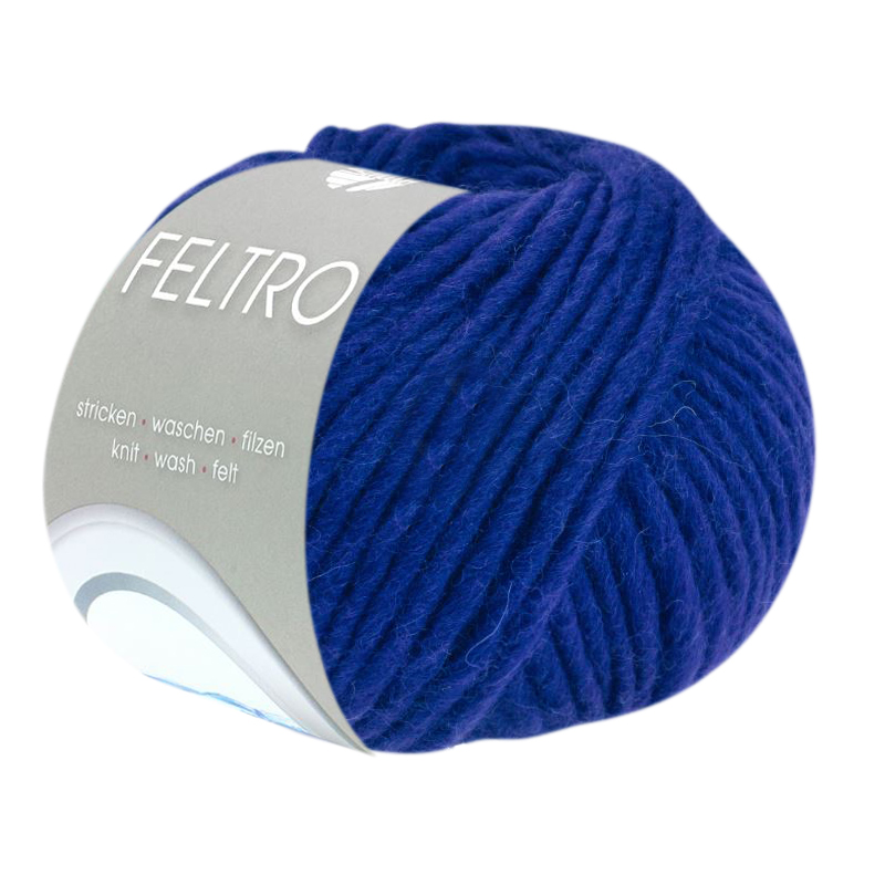 feltro lana grossa - ultramarine blue (127) - 50gr (50mt) | 1pc